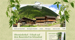 Desktop Screenshot of oberniederhof.com